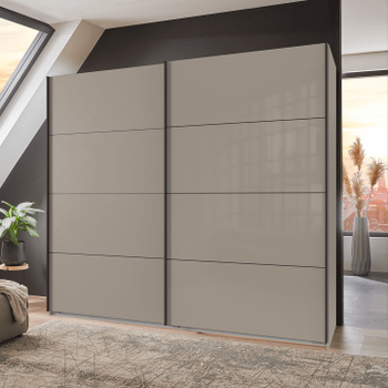 Kleerkast GISELE 2 Schuifdeuren B225 Kleerkast GISELE 2 Schuifdeuren B225