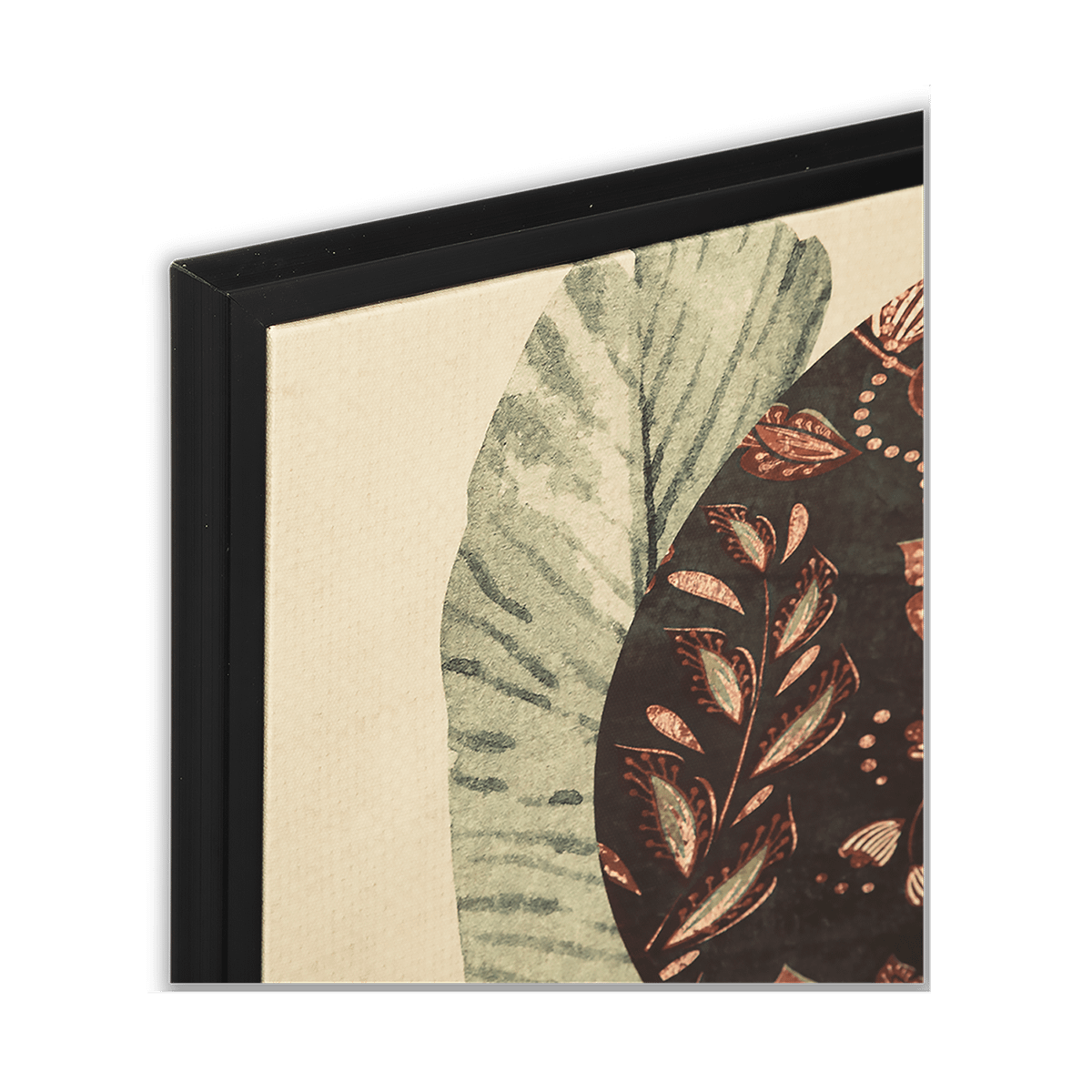 Canvas LADY M/Hoed Bruin/Zwart