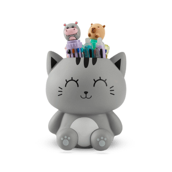 Pennenhouder GREY CAT Grijs Pennenhouder GREY CAT Grijs
