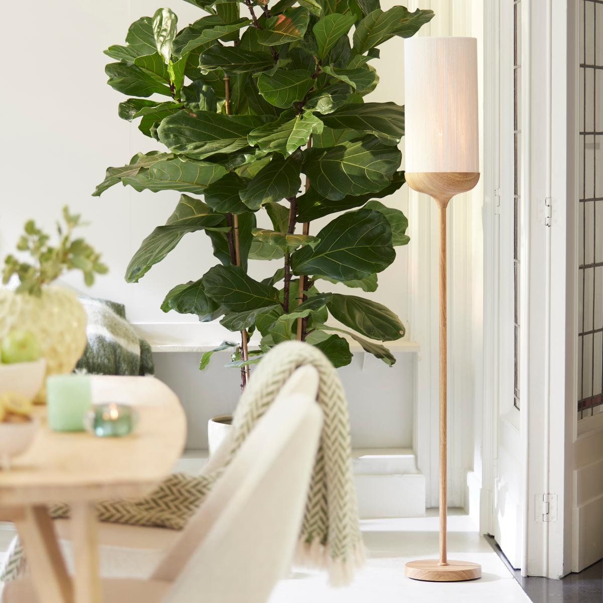 Vloerlamp DANIA Houtlook Naturel