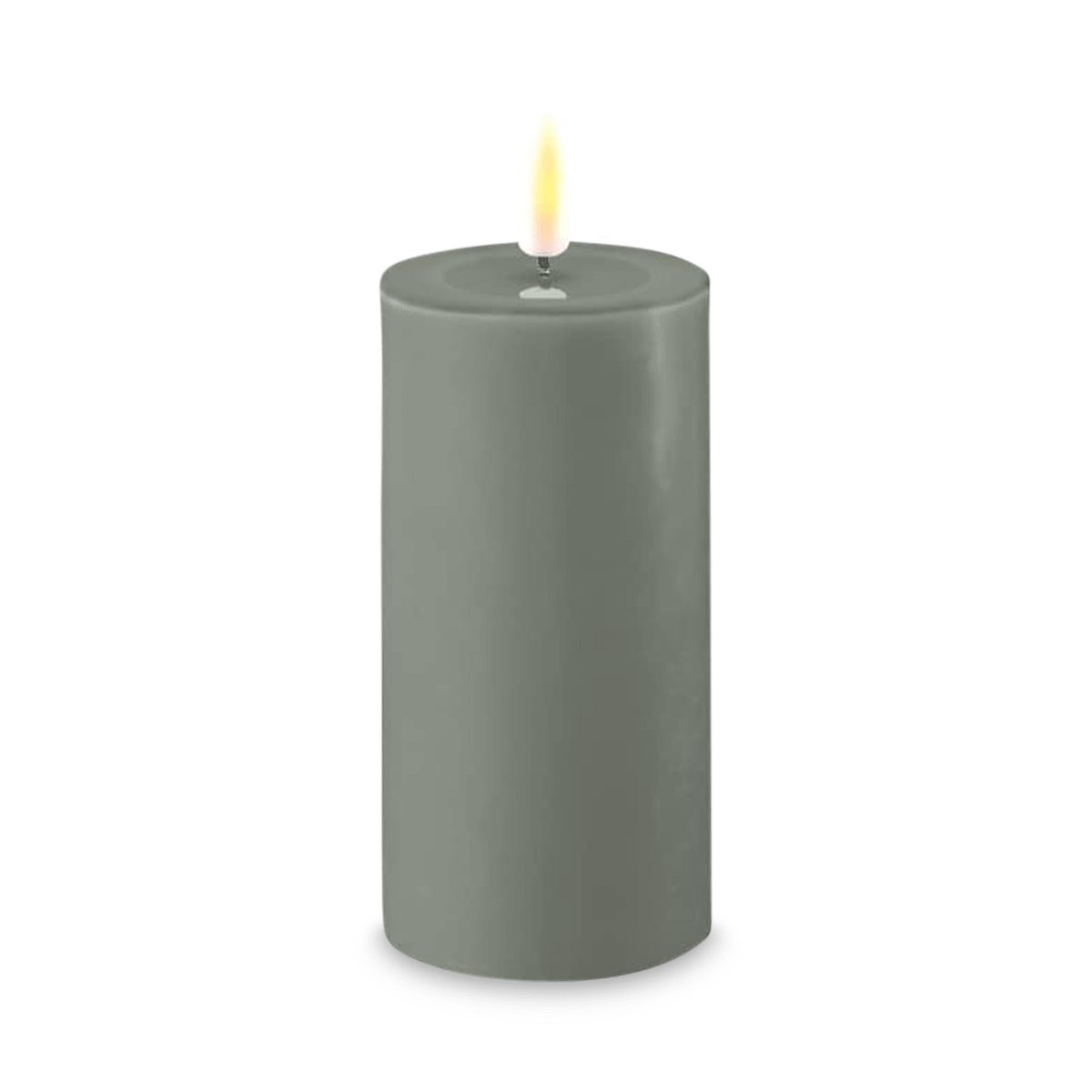 LED-Kaars LYS 5 x 10 Salvie Green