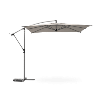 Zweefparasol MODENA Vierkant Taupe Zweefparasol MODENA Vierkant Taupe