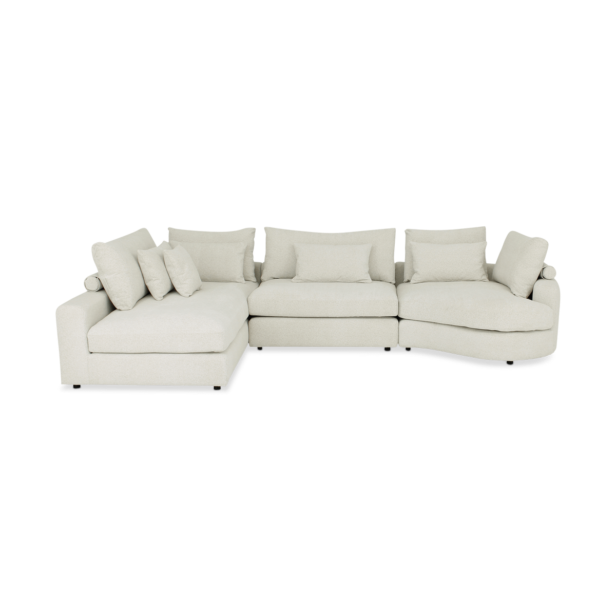 Hoeksalon OTILIA Longchair XL Links B359