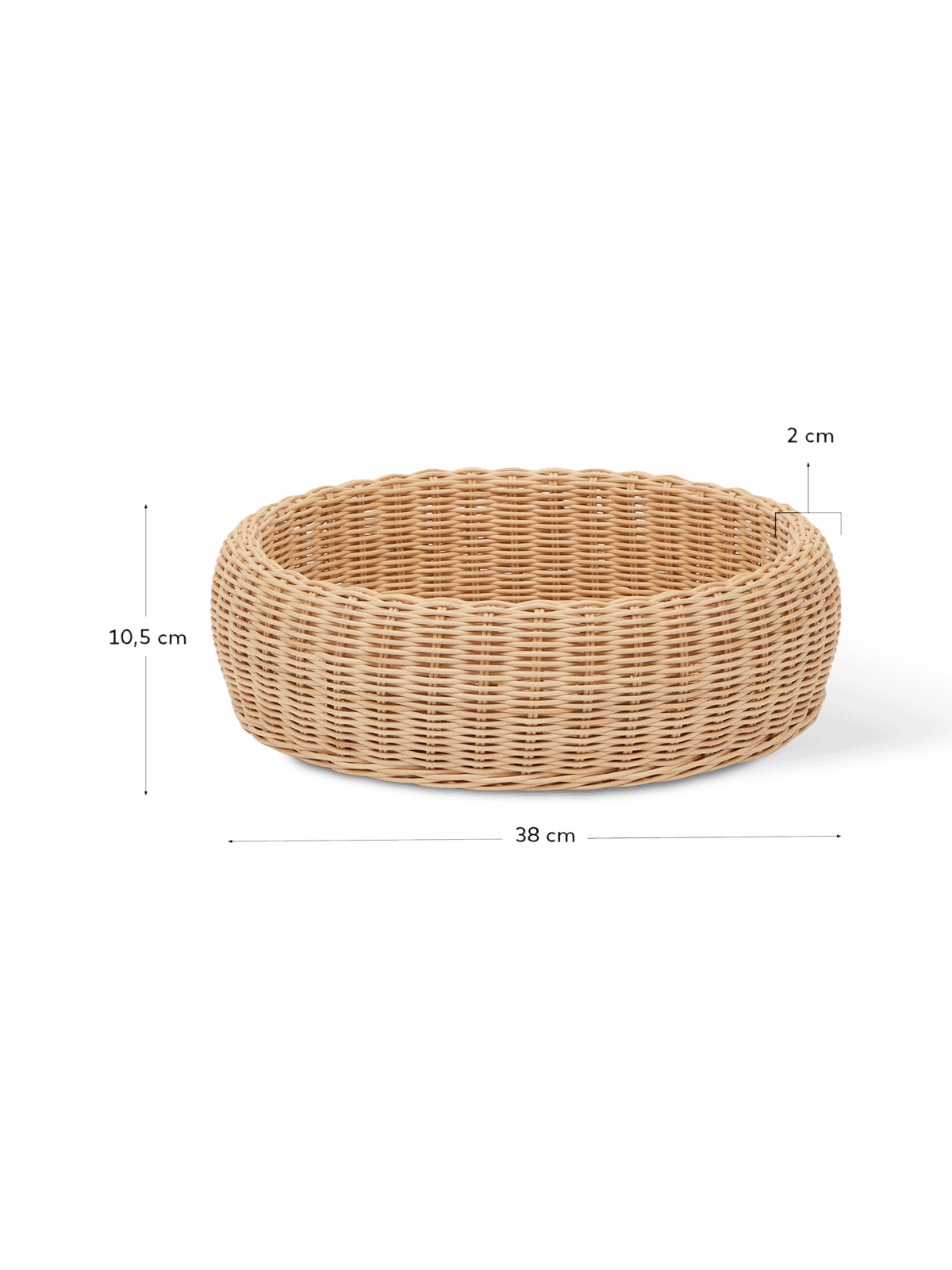 Mand Zilna rotan H11 cm