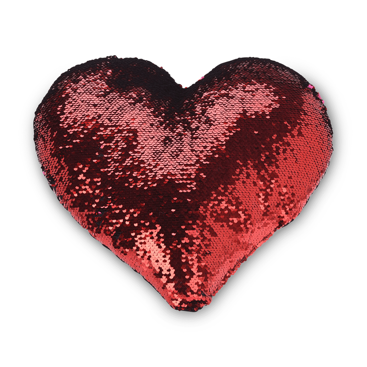 Kussen HARTIES Hart Glitter Rood