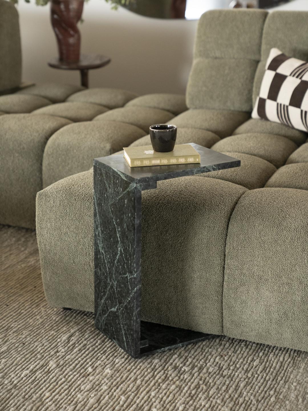 Bijzettafel Mirage Groen marmer