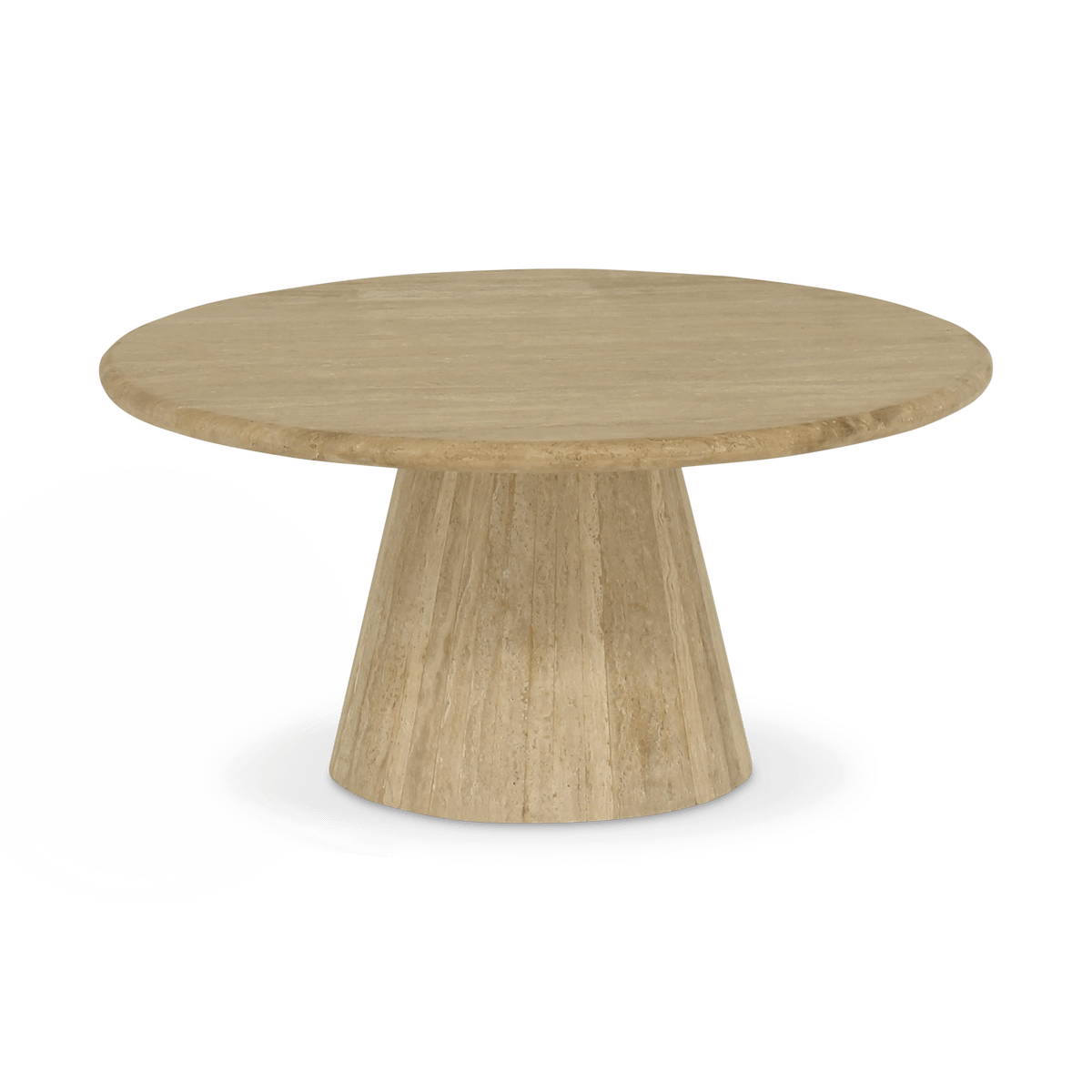 Salontafel ECHO Ø90 Travertin
