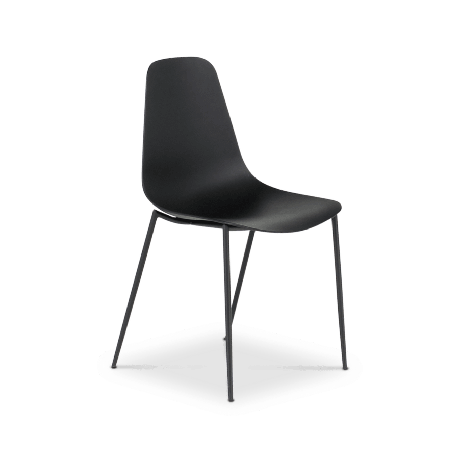 Stoel MISCANTHUS Zwart Stoel MISCANTHUS Zwart