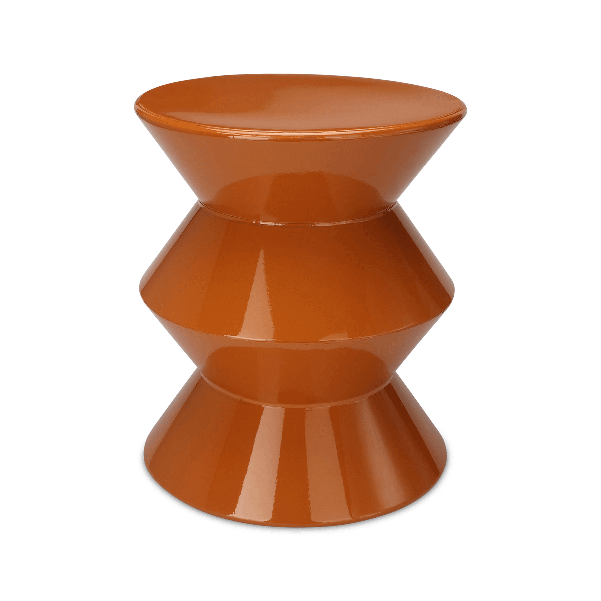 Bijzettafel JUKUR Zink Caramel