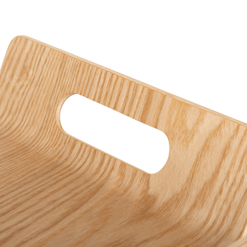 Dienblad STRAPHI Hout Naturel L Dienblad STRAPHI Hout Naturel L