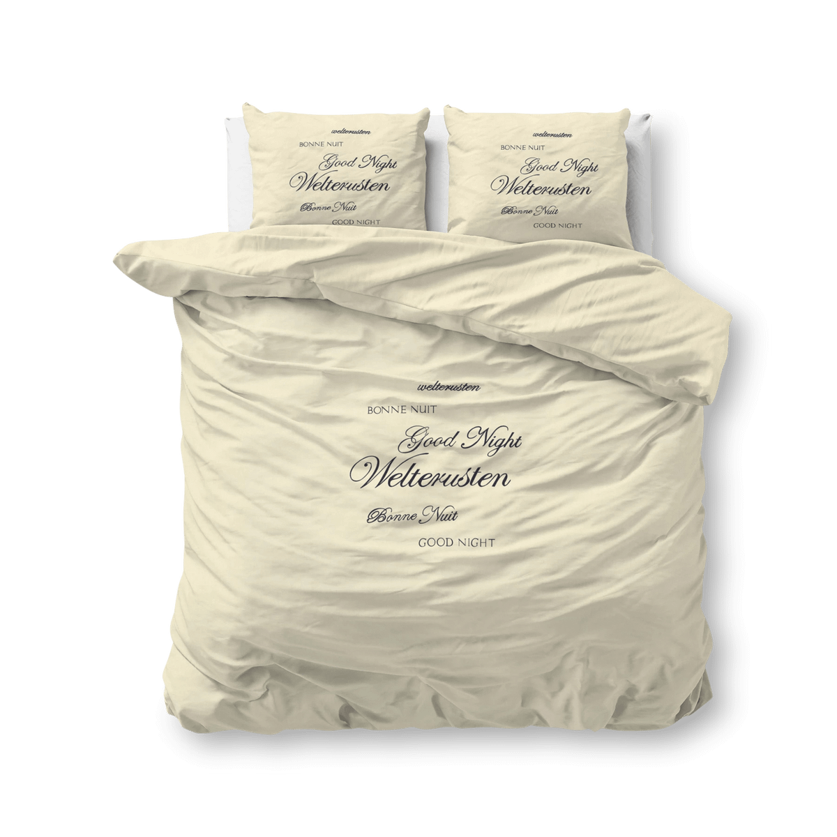 Dekbedovertrek WELTERUSTEN 240 Crème