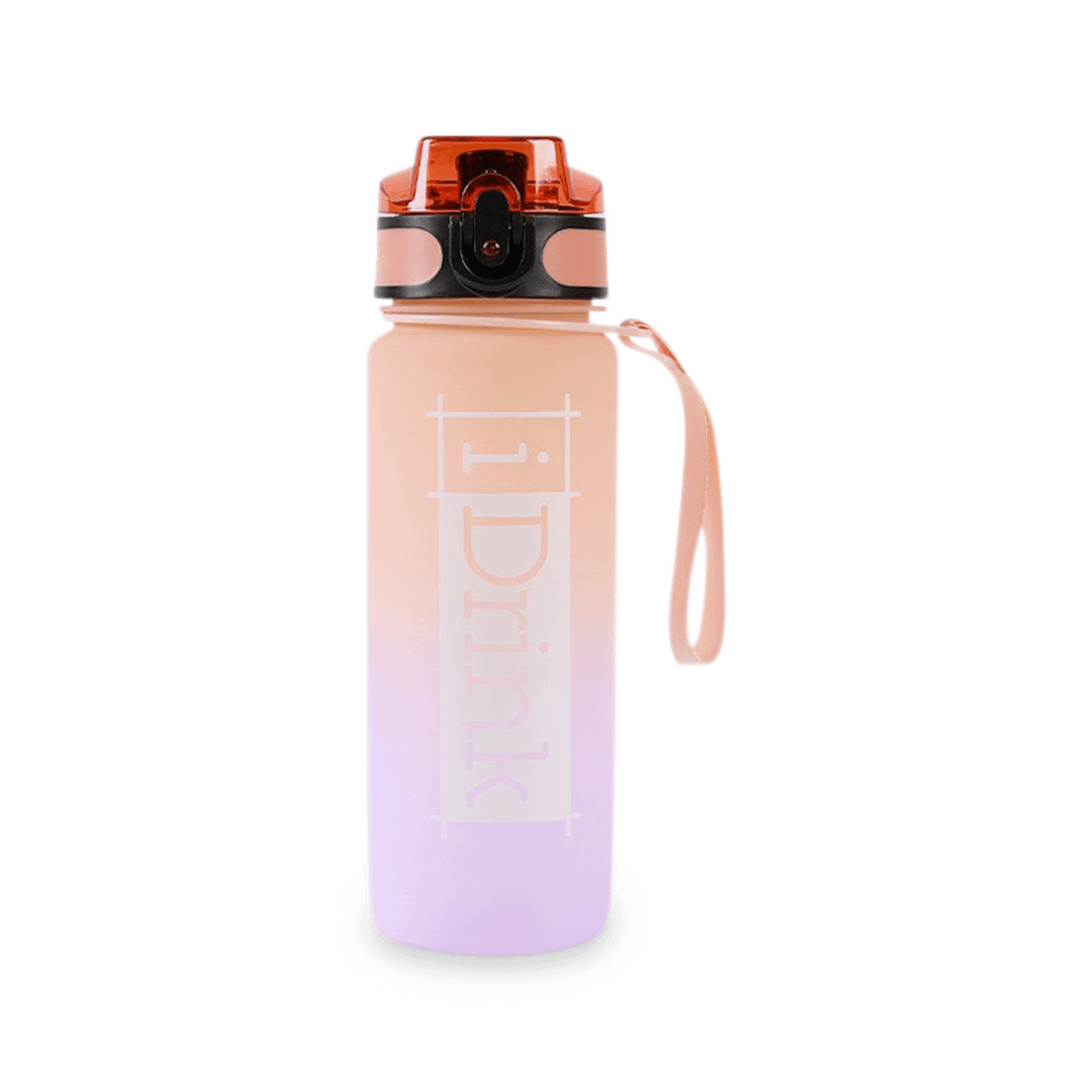 Drinkfles TRITAN 750ml Oranje/Lila