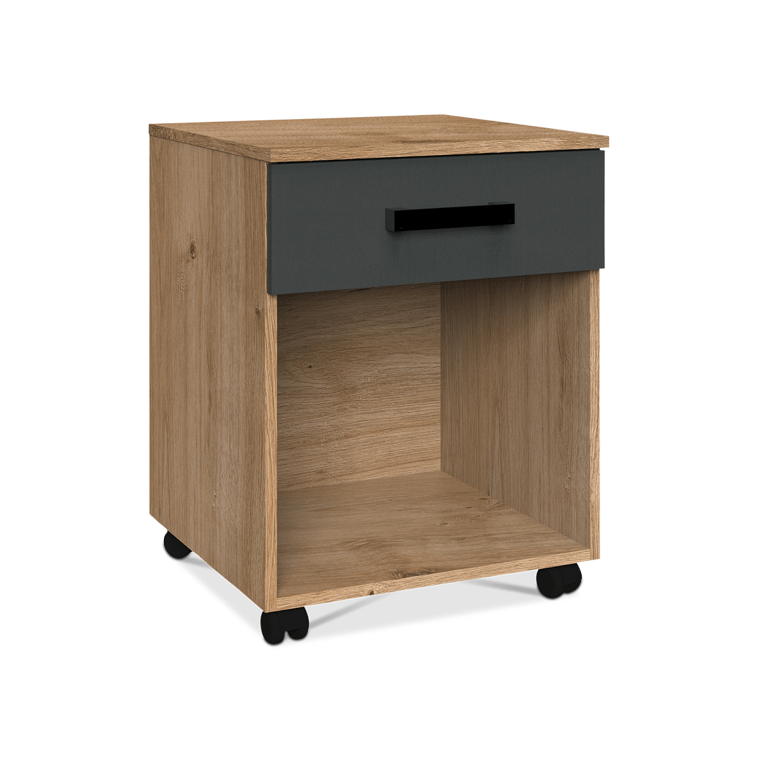 Rolcontainer HUVAR J04-Plankeneiche/Graphite Rolcontainer HUVAR J04-Plankeneiche/Graphite