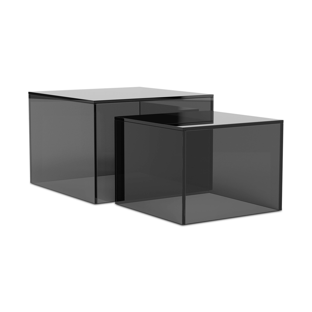 Salontafelset LIVA Glass Smoked