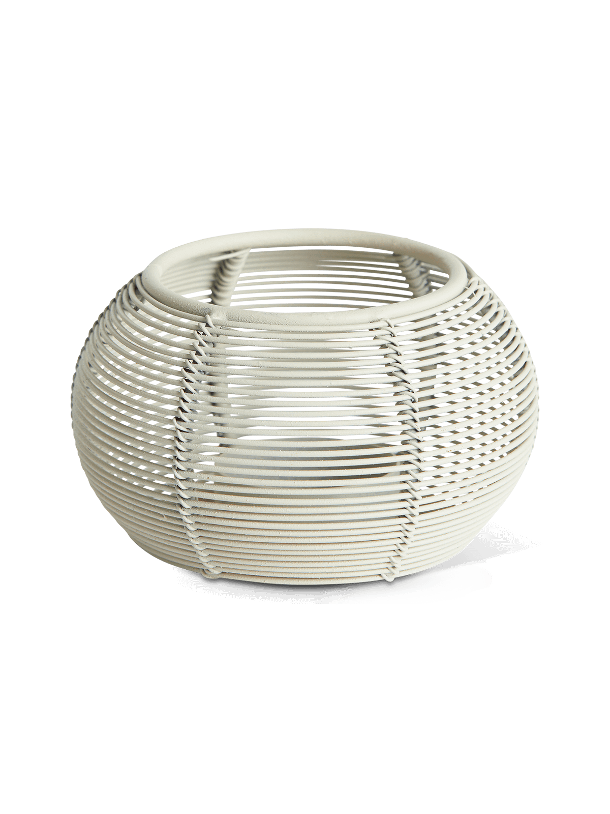 Theelichthouder Biano Mat Crème