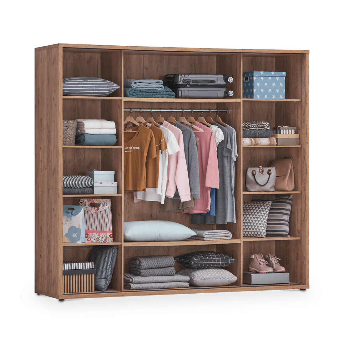 Kleerkast ZELDA French Oak B240 Kleerkast ZELDA French Oak B240