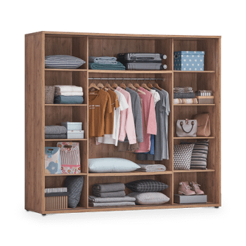 Kleerkast ZELDA French Oak B240 Kleerkast ZELDA French Oak B240