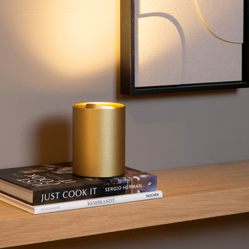 Tafellamp TUBE Mat Goud Tafellamp TUBE Mat Goud