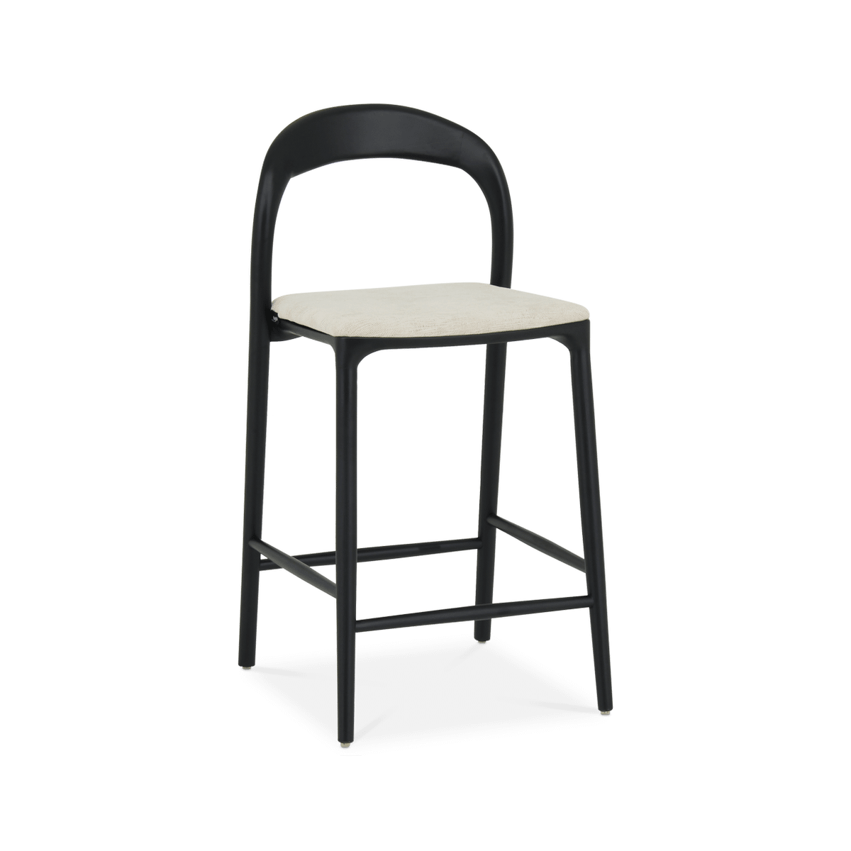 Barstoel JAAP Ash Wood Black AH68