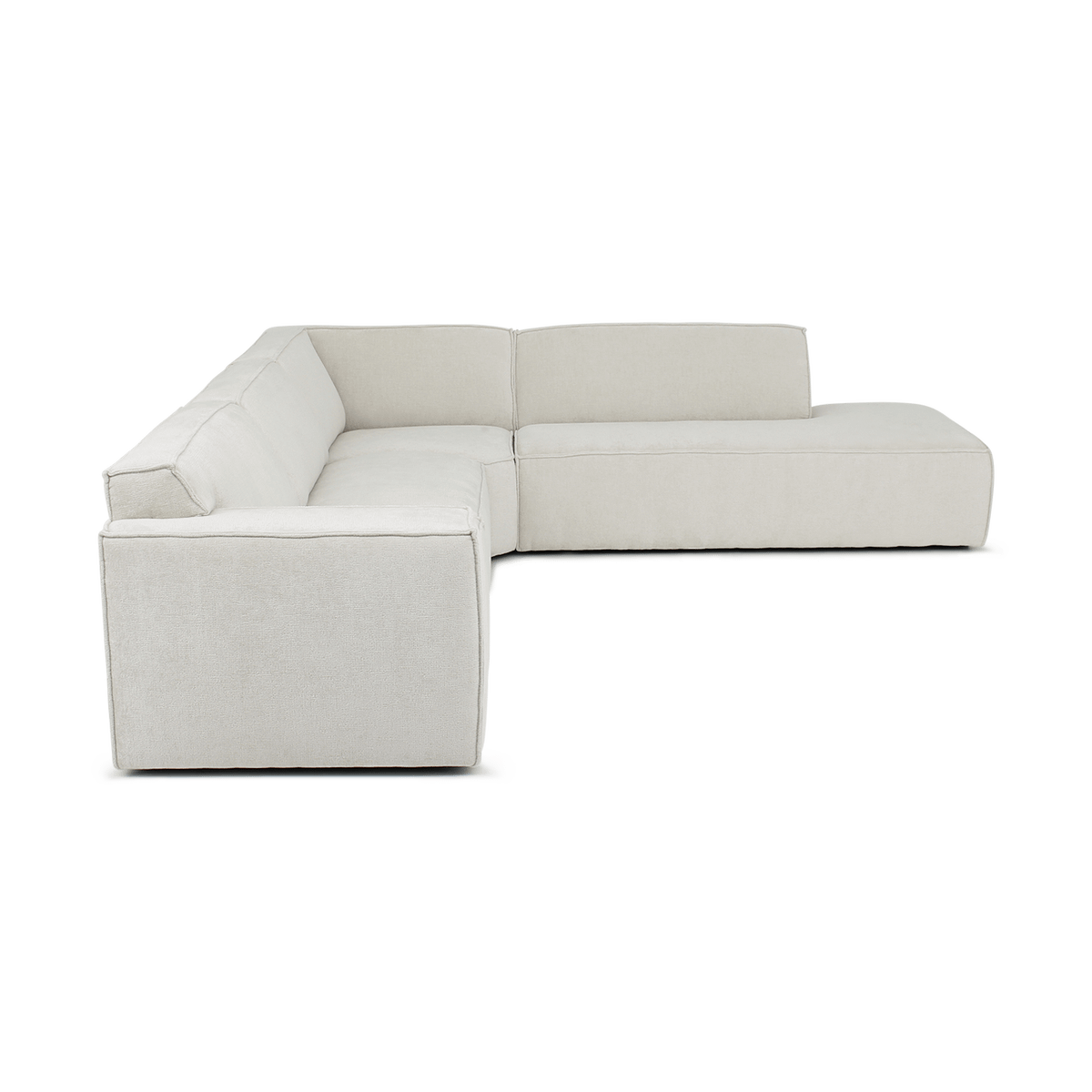 Hoeksalon JOREN Longchair Rechts Harmony Beige