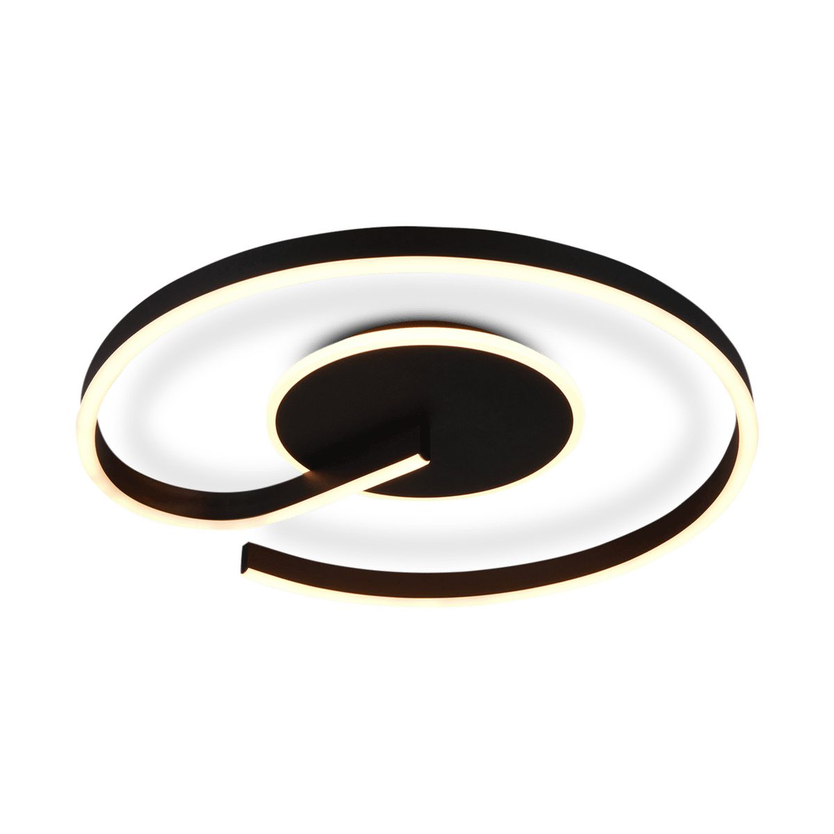 Plafonnier CALLE Metaal Mat Zwart