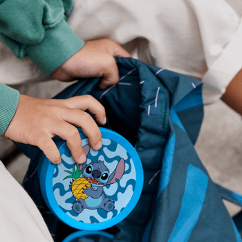 Fruitbox STITCH 300ml Blauw Fruitbox STITCH 300ml Blauw