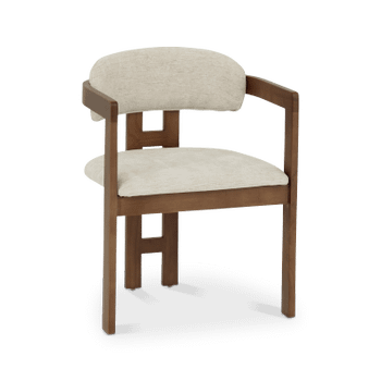 Armstoel BERNARD Ash Wood Walnut Armstoel BERNARD Ash Wood Walnut