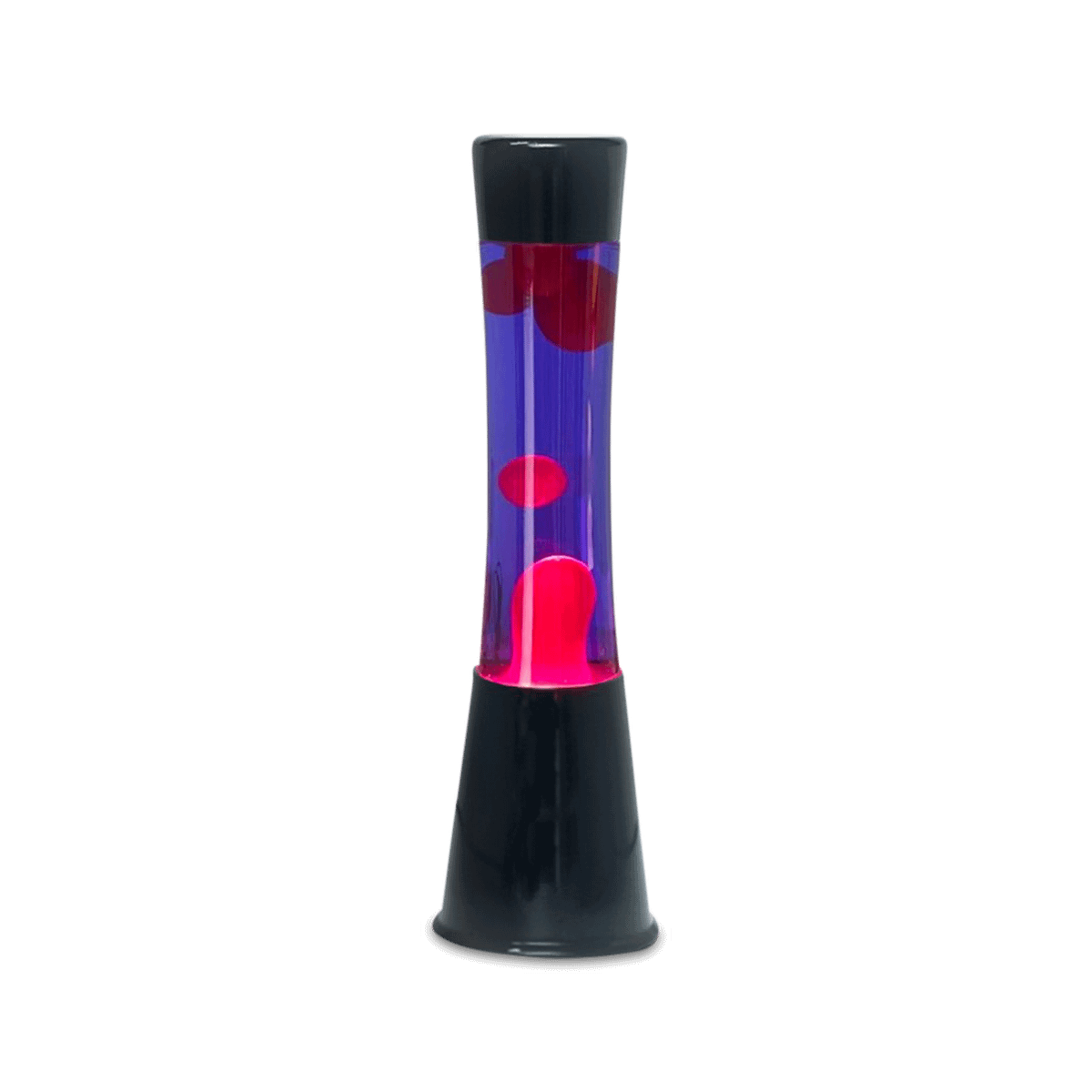Lavalamp LAVIOS Paars/Roze Voet Zwart