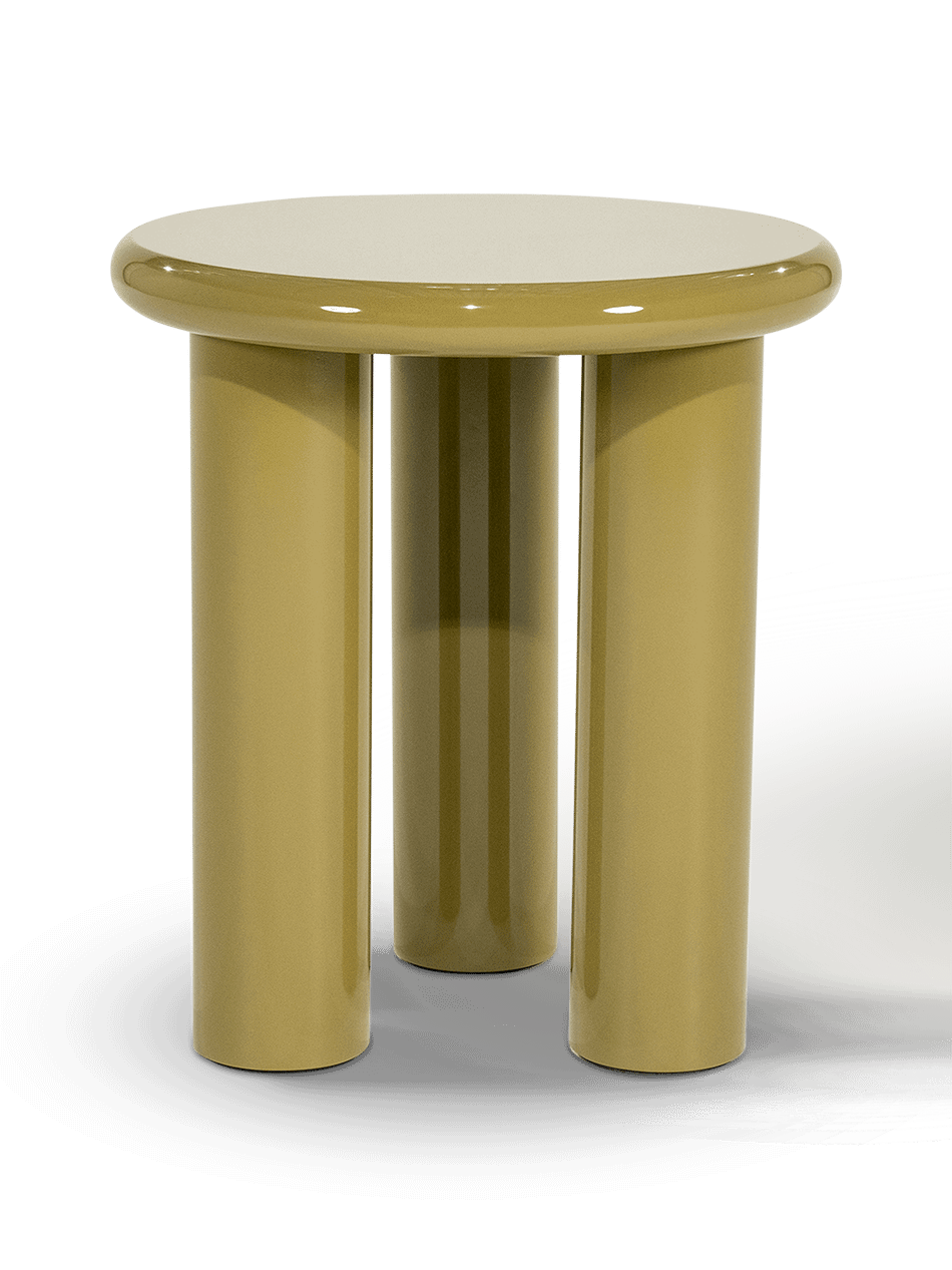 Bijzettafel Bloop Groen Ø45 cm