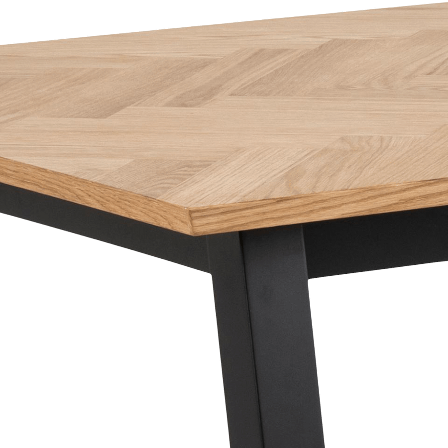 Eettafel SUSSEX Vissengraat Eik 180x95 Eettafel SUSSEX Vissengraat Eik 180x95