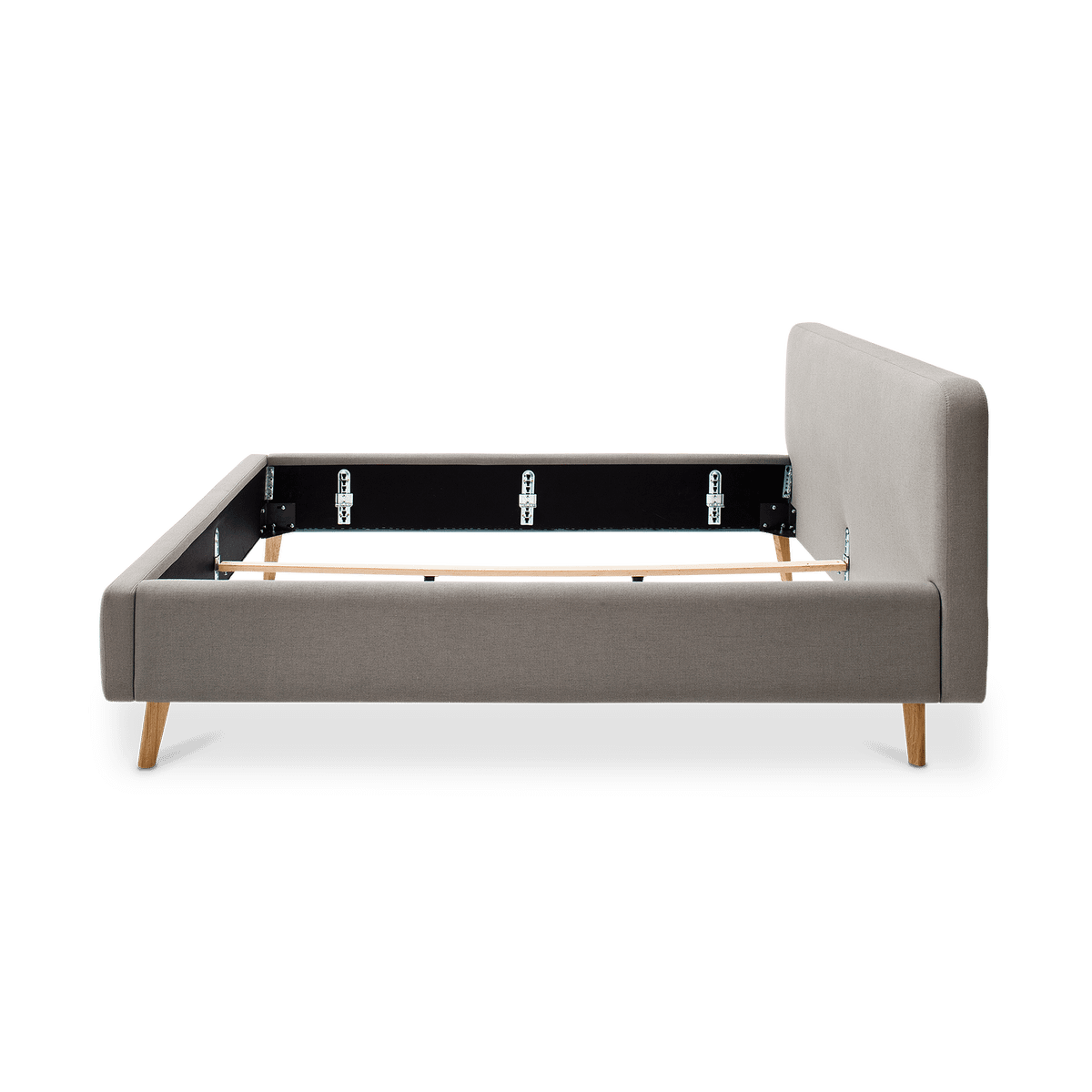 Bedkader MATTI Aspen Taupe 160x200