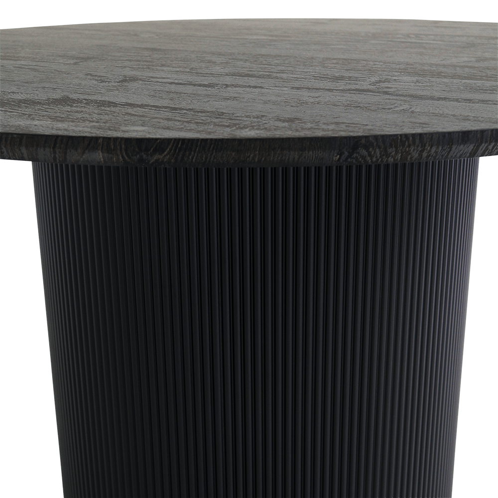 Eettafel PORTO Decor Donkerbruin Ø120