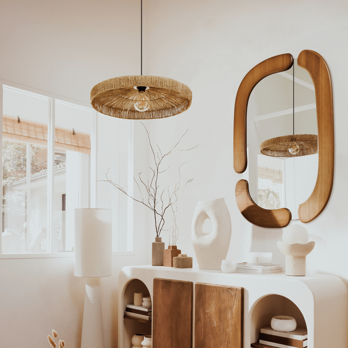 Hanglamp BELLOMI Jutte Naturel