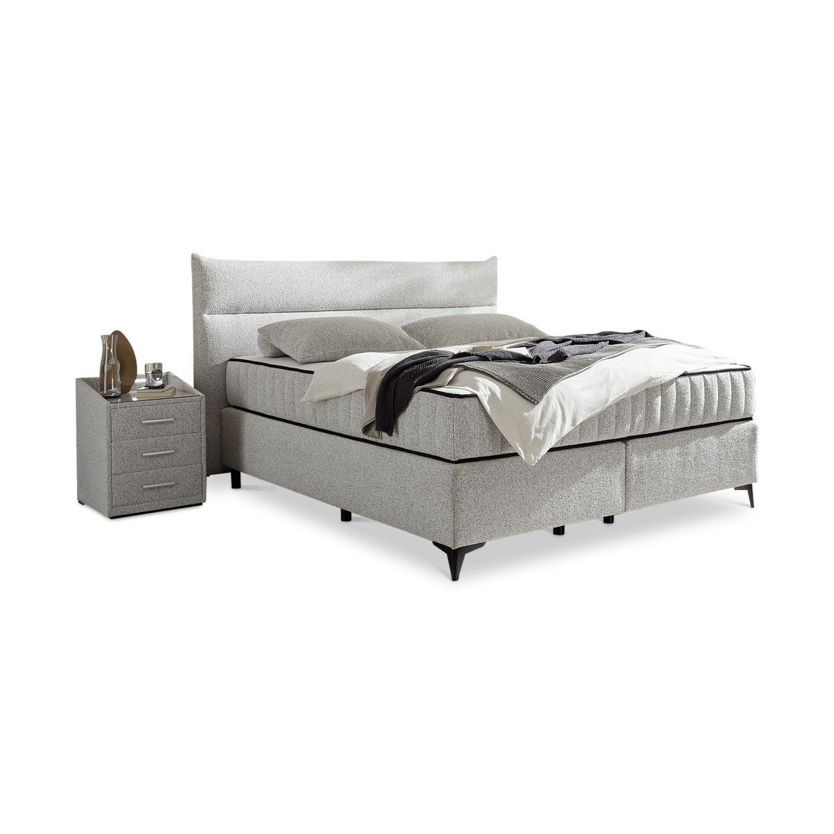 Boxspring ELISHA 160x200 Puente 80 Dove