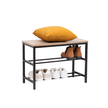 Schoenenrek ALYA Hout/Metaal Schoenenrek ALYA Hout/Metaal