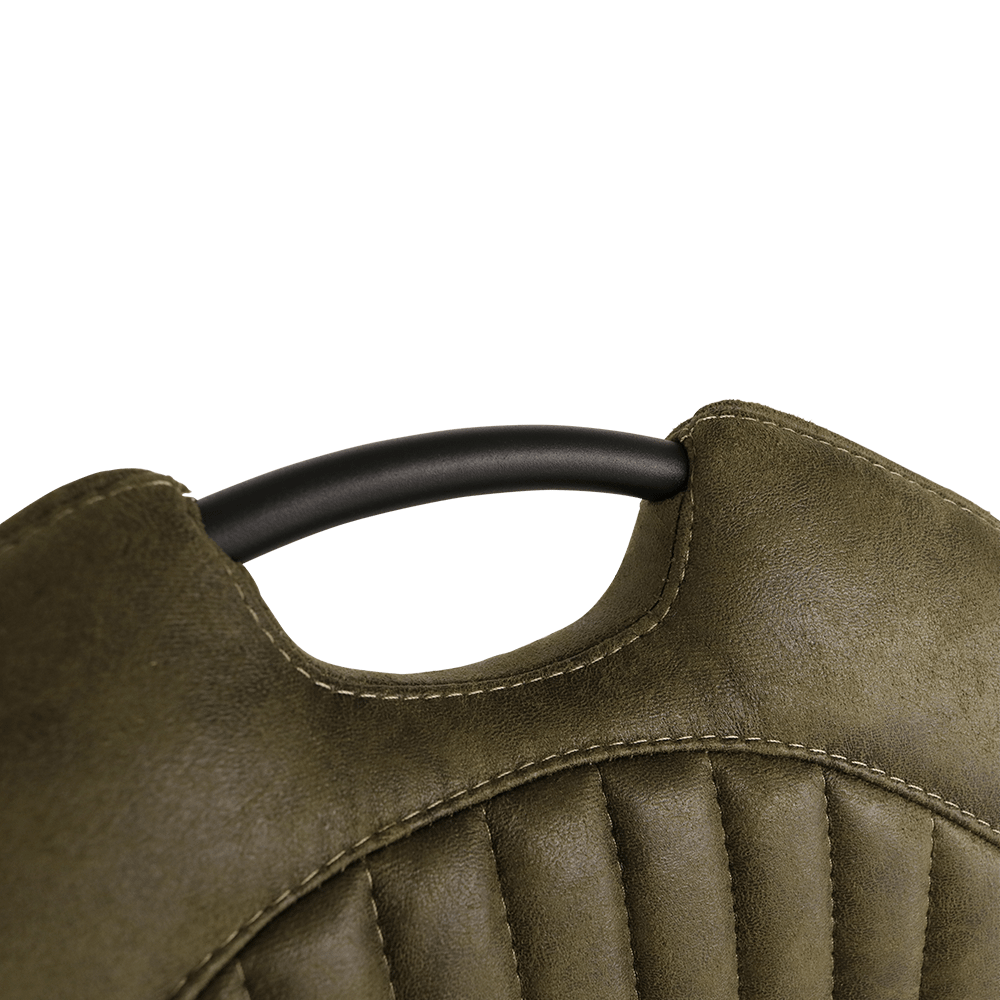 Barstoel TWISTER Softyl Olive Barstoel TWISTER Softyl Olive