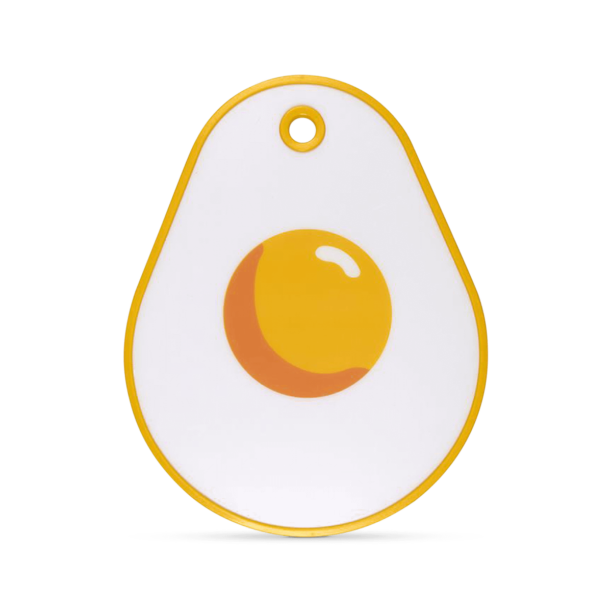 Snijplank OEUF Wit/Geel