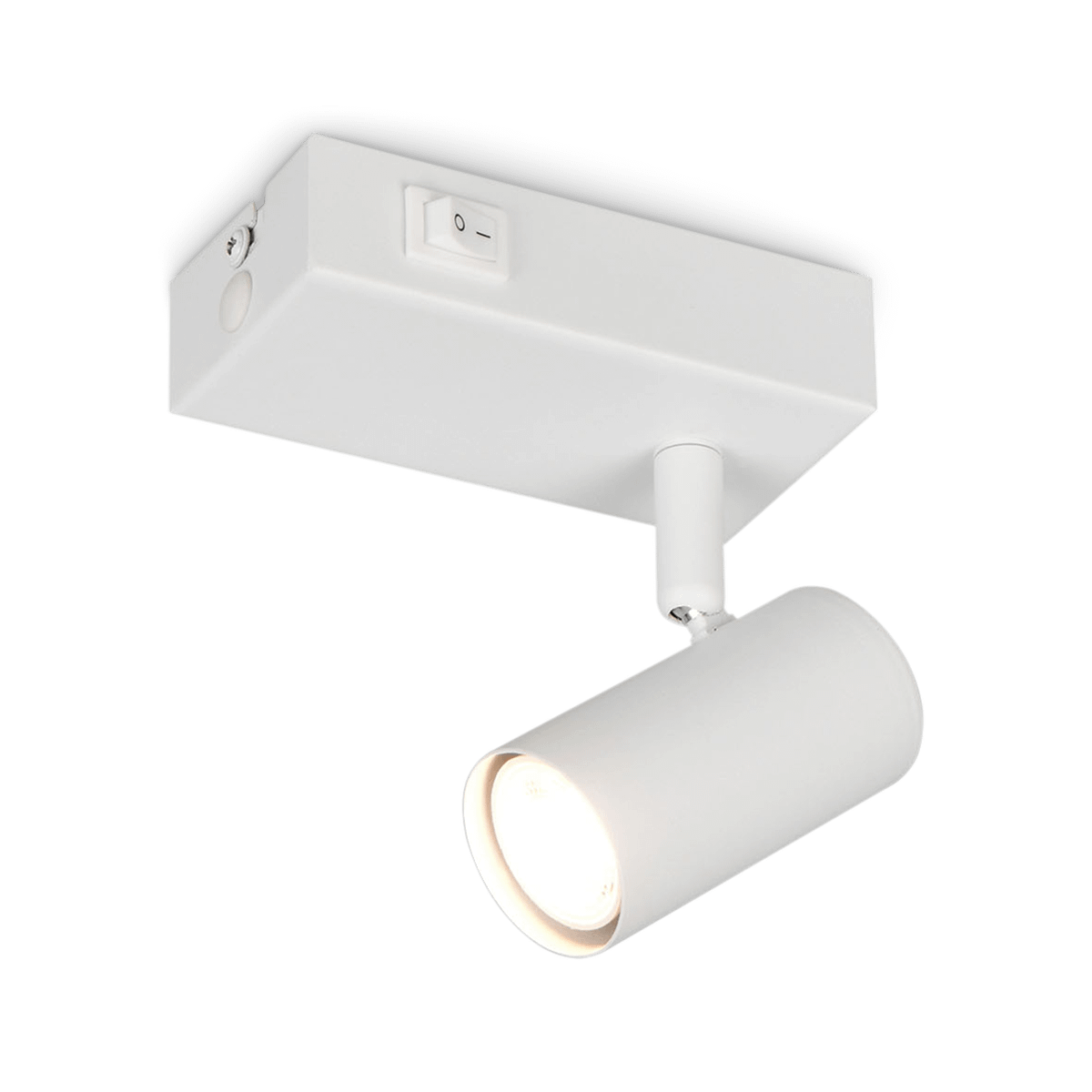 Spot TARYN 1Del. Metaal Mat Wit