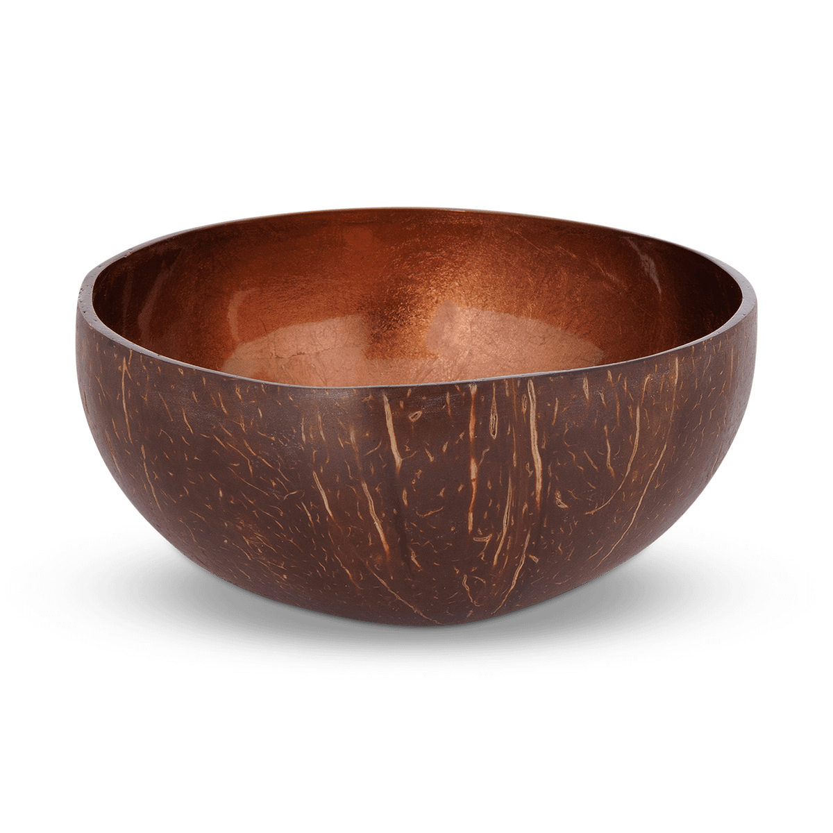 Cocosbowl NOYA Metallic Dark Brown Leaf