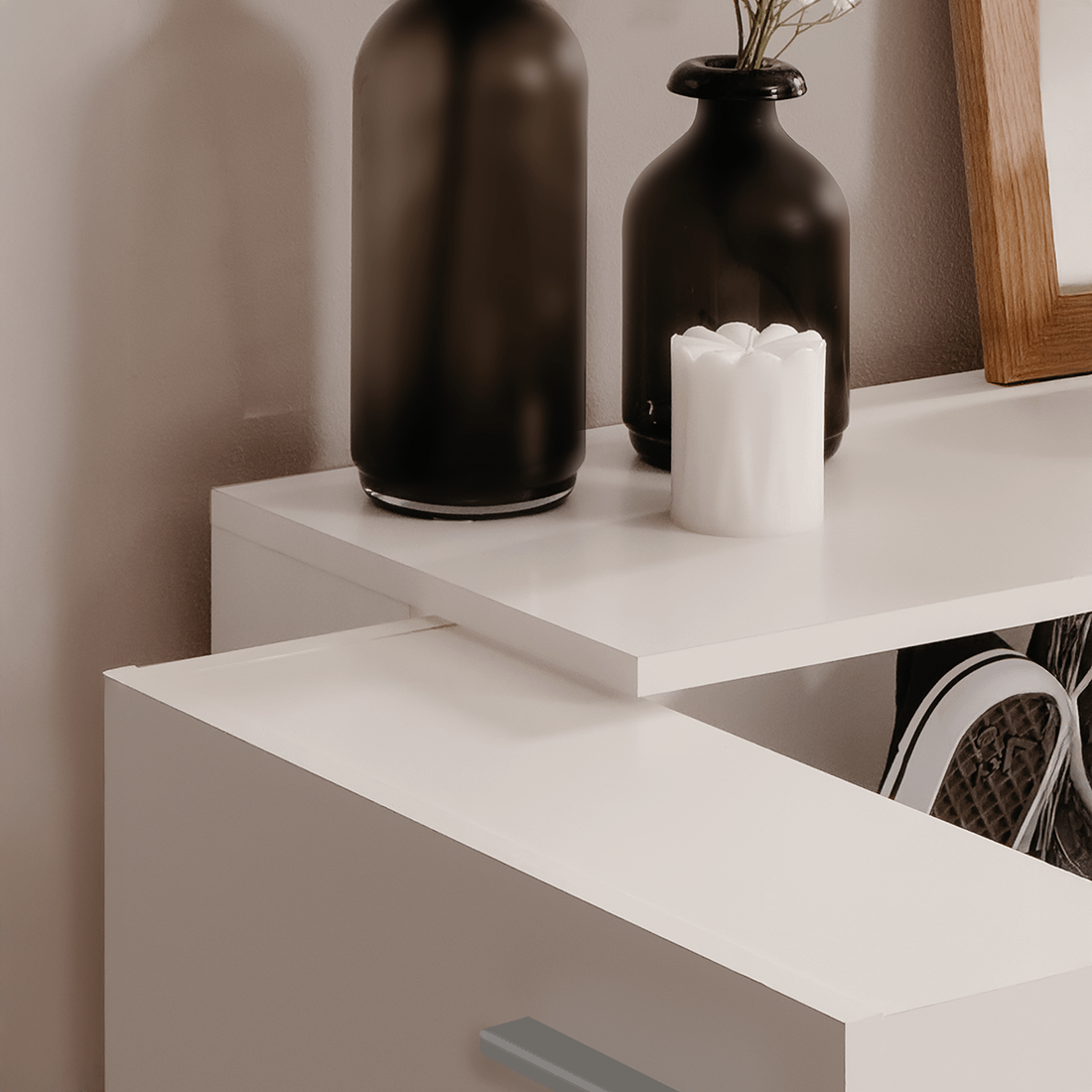 Schoenenkast EMILIO B100-H110 Beige Schoenenkast EMILIO B100-H110 Beige