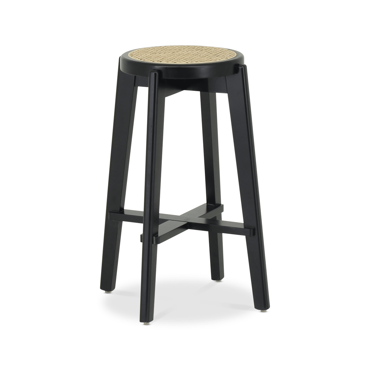 Barstoel OLAF Beech Wood Black ZH66