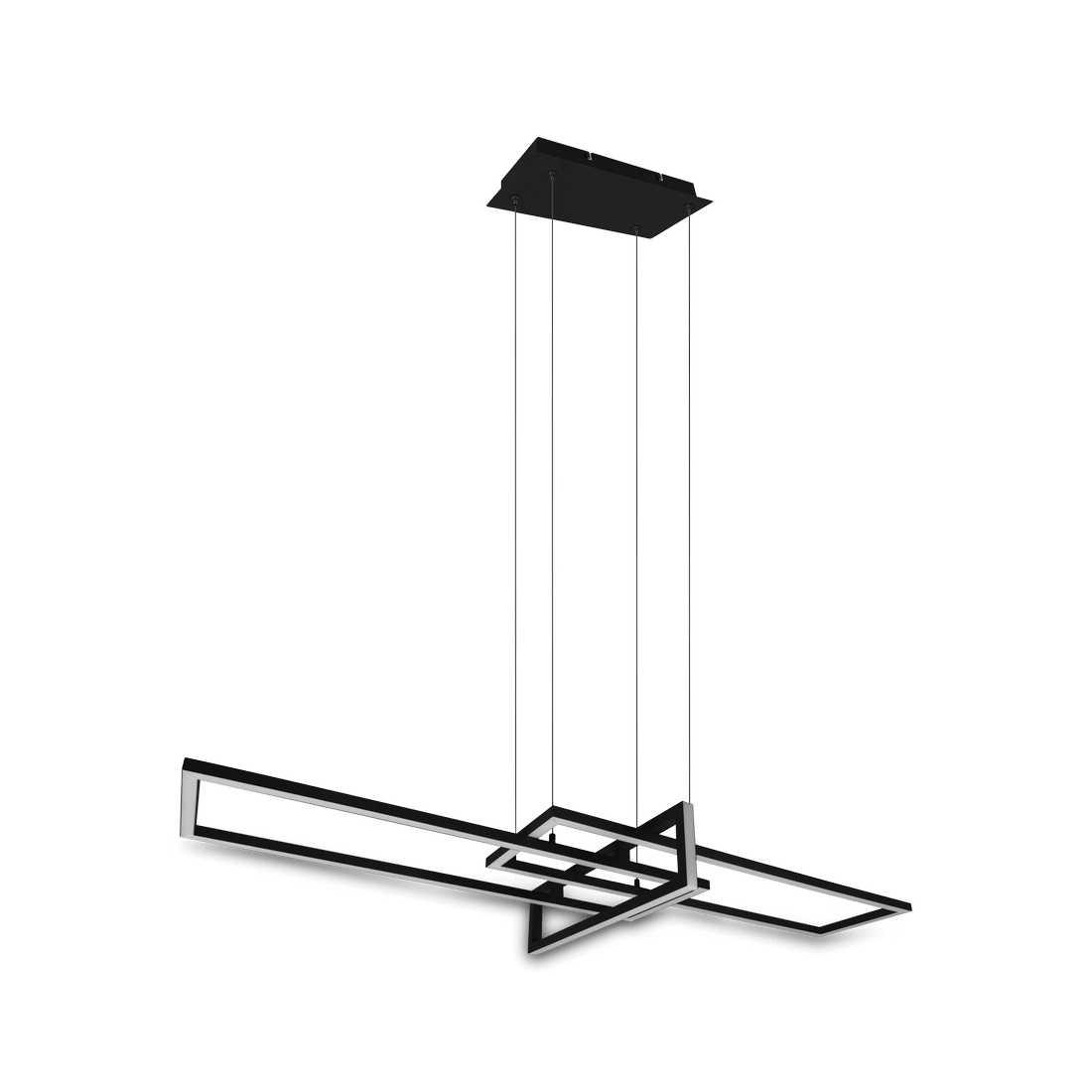 Hanglamp SALINAS Met. Mat Zwart Hanglamp SALINAS Met. Mat Zwart