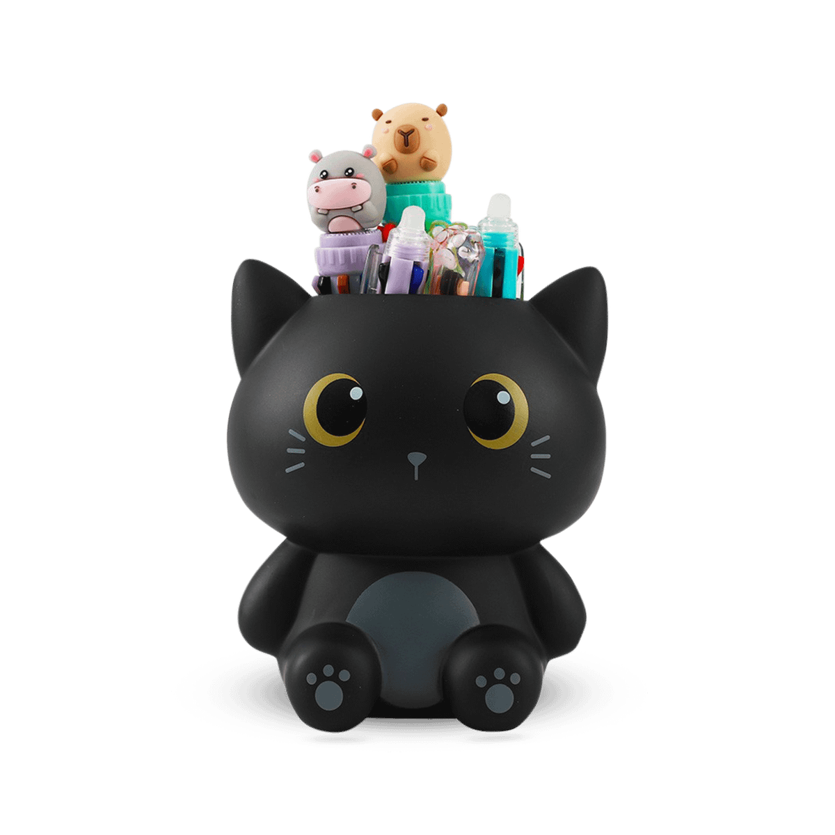 Pennenhouder BLACK CAT Zwart