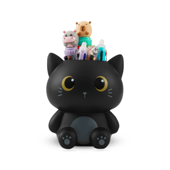 Pennenhouder BLACK CAT Zwart Pennenhouder BLACK CAT Zwart