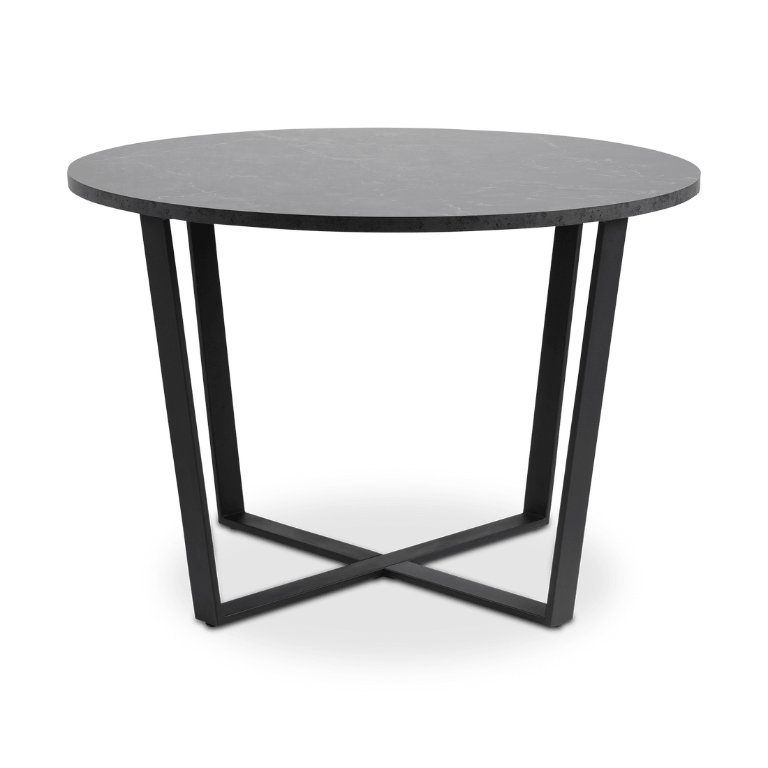Eettafel MAITE Marble Black Ø110cm Eettafel MAITE Marble Black Ø110cm