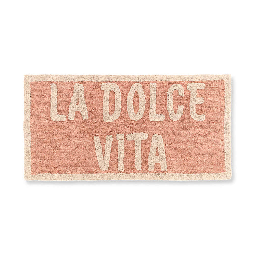 Badmat LA DOLCE VITA Beige/Corail