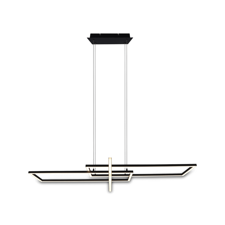 Hanglamp SALINAS Met. Mat Zwart Hanglamp SALINAS Met. Mat Zwart