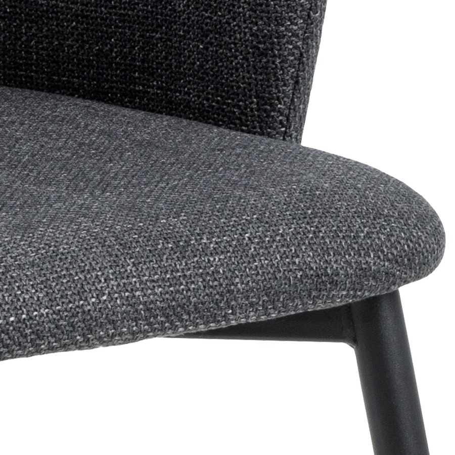 Armstoel LONNE Basel Dark Grey Armstoel LONNE Basel Dark Grey
