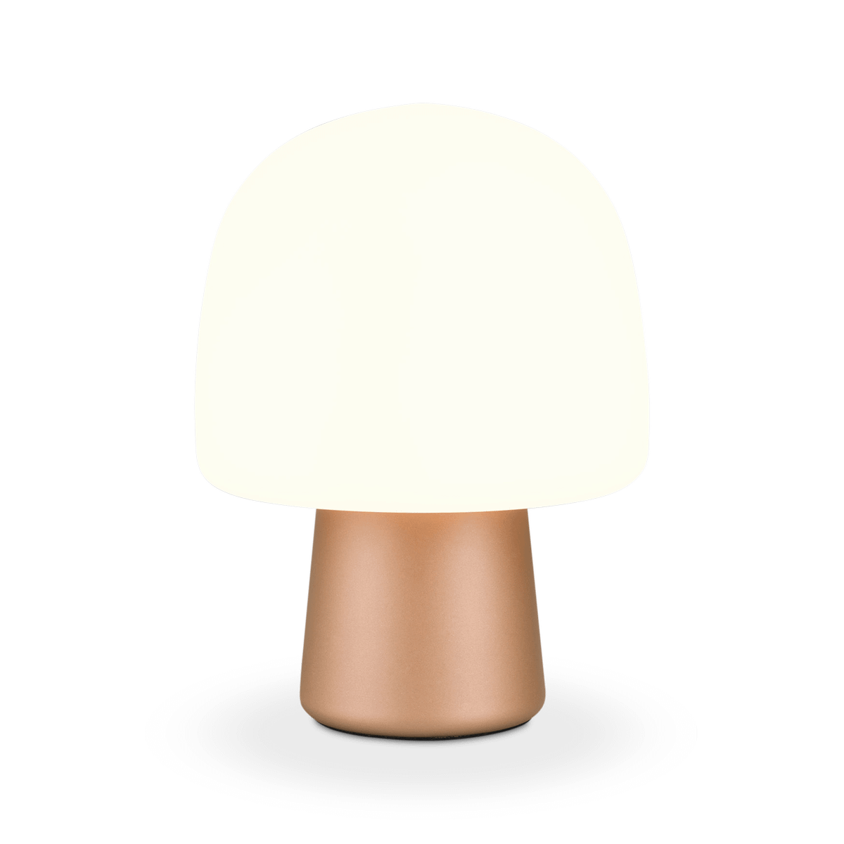 Tafellamp STEEN Metaal Koffie/Glas