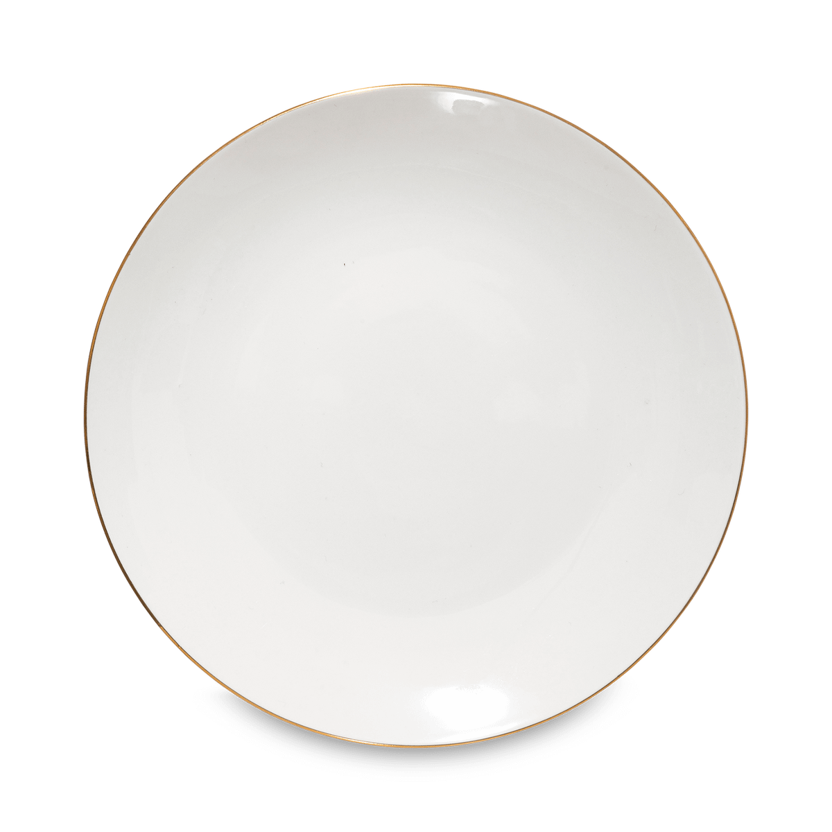 Dessertbord CENIA Pors. Wit/Goud